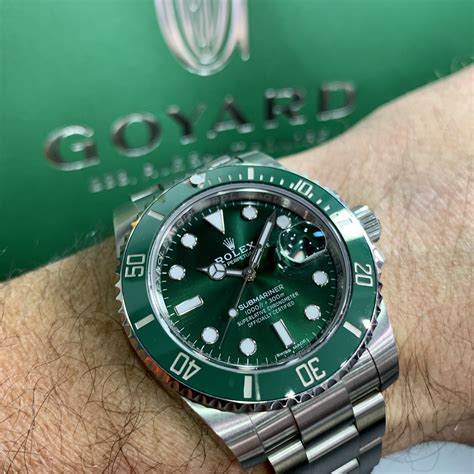 rolex submariner green vs blue|rolex green submariner for sale.